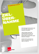 Eindruckplakat zur Übernahme