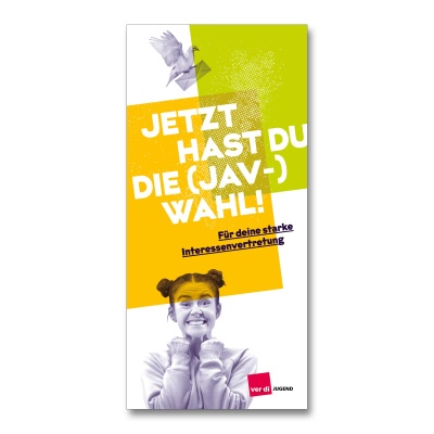  Flyer: Jetzt hast du die (JAV-) Wahl