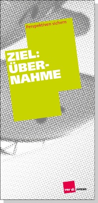 Flyer: Ziel Übernahme