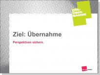 Präsentation: Ziel Übernahme